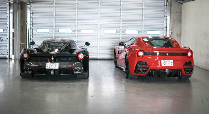 Illustration for article titled This Is How Japan Throws A Ferrari Party